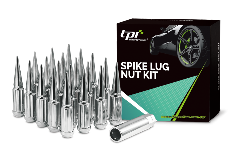 SPIKE LUG NUT (NEW)-TPi Wheel Fasteners Manufacturer-Wheel Lug Nut